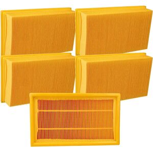 Vhbw 5x Flat Pleated Filter for Kärcher NT 25/1 NT 35/1 Vacuum Cleaner Vhbw 5x Flat Pleated Filter for Kärcher NT 25/1 NT 35/1 Vacuum Cleaner