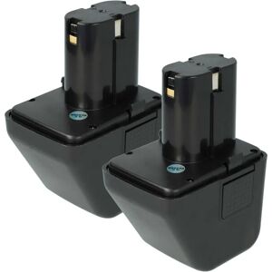 Würth Battery 2x Replacement for G12 Tool - 12V NiMH Black Würth Battery 2x Replacement for G12 Tool - 12V NiMH Black