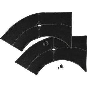 vhbw Indesit Activated Carbon Filter - 28x13.3/9.5x2.6cm - Black vhbw Indesit Activated Carbon Filter - 28x13.3/9.5x2.6cm - Black