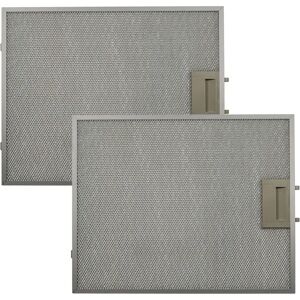 vhbw JD99GW52/02 Filtro - Metallo Argento - 2x vhbw JD99GW52/02 Filtro - Metallo Argento - 2x