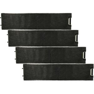 vhbw Miele Compatible Activated Carbon Filter - 4 Pack - Black vhbw Miele Compatible Activated Carbon Filter - 4 Pack - Black