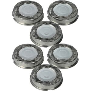 vhbw 6x Replacement Shaver Heads - Electric Shaver Heads for Philips HQ805, HQ806, HQ803 - Durable & Easy to Install vhbw 6x Replacement Shaver Heads - Electric Shaver Heads for Philips HQ805, HQ806, HQ803 - Durable & Easy to Install