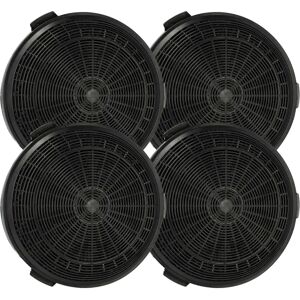 Vhbw 4x Activated Carbon Filter for Oranier KSC 555 - Hood Vhbw 4x Activated Carbon Filter for Oranier KSC 555 - Hood