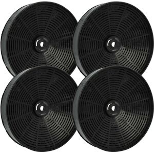 vhbw 4x Activated Carbon Filter - Compatible with Foron Zanker Hood - 17.3cm - Black vhbw 4x Activated Carbon Filter - Compatible with Foron Zanker Hood - 17.3cm - Black
