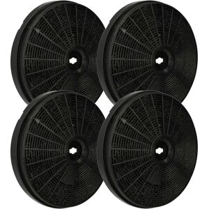 vhbw 4x Activated Carbon Filter - Compatible with Whirlpool 20cm Black vhbw 4x Activated Carbon Filter - Compatible with Whirlpool 20cm Black