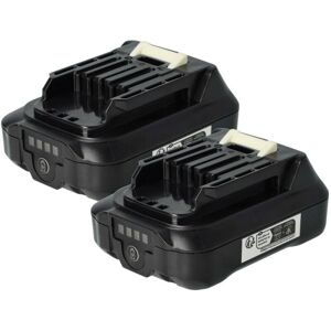 VHBW Batería Makita 12V 2500mAh - Compatible, Doble Pack VHBW Batería Makita 12V 2500mAh - Compatible, Doble Pack