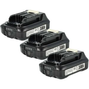 Vhbw - Pack de Baterías Makita 2000mAh - 3x para BL1041B-2, BL1041B Vhbw - Pack de Baterías Makita 2000mAh - 3x para BL1041B-2, BL1041B