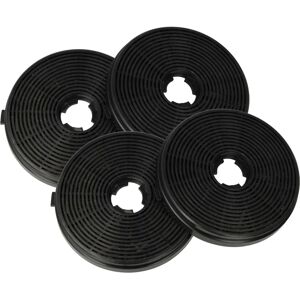 VHBW Black 4x Activated Carbon Filter for Respekta CH21060WBZ Cooker Hood VHBW Black 4x Activated Carbon Filter for Respekta CH21060WBZ Cooker Hood