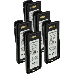 vhbw Motorola Tetra Radio Battery - 2900mAh Li-ion - 5 Pack vhbw Motorola Tetra Radio Battery - 2900mAh Li-ion - 5 Pack