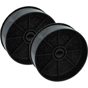 vhbw 2x activated carbon filter for cooker hood - Black - 12.4cm vhbw 2x activated carbon filter for cooker hood - Black - 12.4cm