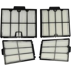 Vhbw 4x H11 Filter Pad for Delfin Carrera Pool Vacuum - Fine Filter Black/White Vhbw 4x H11 Filter Pad for Delfin Carrera Pool Vacuum - Fine Filter Black/White