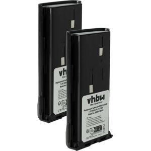 vhbw 2x Battery Replacement for Kenwood KNB-15, KNB-14N, KNB-15H - Battery/Radio Battery vhbw 2x Battery Replacement for Kenwood KNB-15, KNB-14N, KNB-15H - Battery/Radio Battery