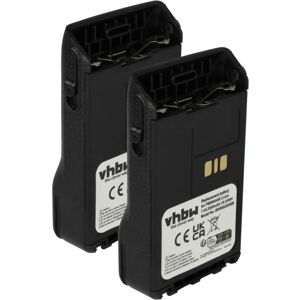 vhbw 2x Battery Replacement for Motorola PMNN4511A, PMNN4440, PMNN4502A, PMNN4440AR - Radio Battery vhbw 2x Battery Replacement for Motorola PMNN4511A, PMNN4440, PMNN4502A, PMNN4440AR - Radio Battery