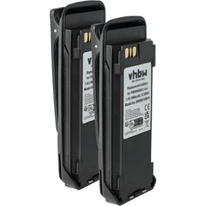 VHBW 2x Battery Replacement for Motorola NNTN4066 - High Capacity Lithium-ion Battery VHBW 2x Battery Replacement for Motorola NNTN4066 - High Capacity Lithium-ion Battery