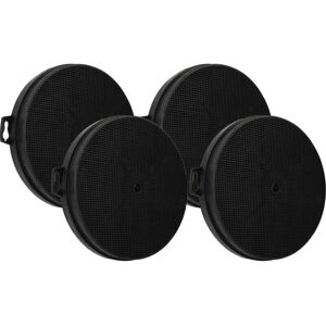 vhbw 4x activated carbon filter - compatible with Faure cooker hood - odor removal vhbw 4x activated carbon filter - compatible with Faure cooker hood - odor removal