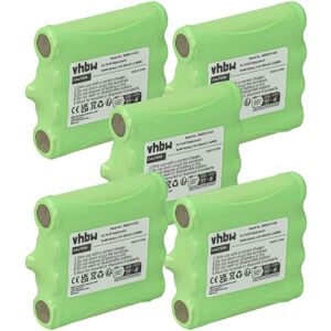 vhbw Cobra Radio Battery Replacement - 5x NiMH 600mAh 4.8V vhbw Cobra Radio Battery Replacement - 5x NiMH 600mAh 4.8V
