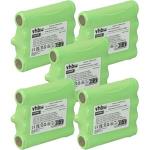 vhbw Cobra Radio Battery Replacement - 5x NiMH 600mAh 4.8V vhbw Cobra Radio Battery Replacement - 5x NiMH 600mAh 4.8V