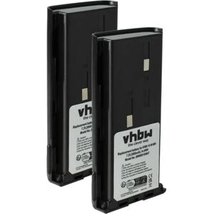 vhbw Kenwood Battery Replacement - 2000mAh - Black - Radio Battery vhbw Kenwood Battery Replacement - 2000mAh - Black - Radio Battery