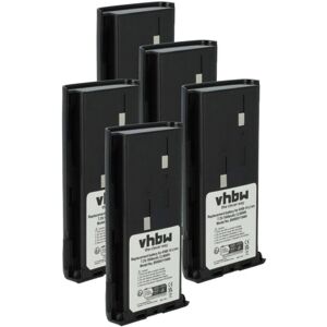 vhbw Kenwood Battery 5x Li-Ion 1800mAh - Radio Battery vhbw Kenwood Battery 5x Li-Ion 1800mAh - Radio Battery
