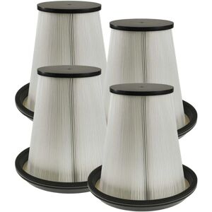 vhbw 4x Pullman Vacuum Filter - White Round Pre-Filter vhbw 4x Pullman Vacuum Filter - White Round Pre-Filter