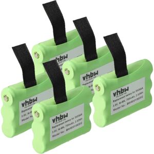 vhbw 5x Remplacement de batterie pour 53617 - Batterie NiMH radio vhbw 5x Remplacement de batterie pour 53617 - Batterie NiMH radio