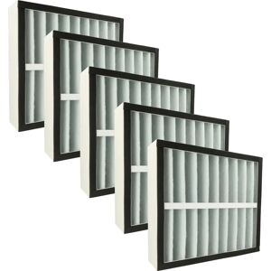 Vhbw 5x Prefilter for Dustcontrol 42918 Air Purifier - Plastic G4 Black White Vhbw 5x Prefilter for Dustcontrol 42918 Air Purifier - Plastic G4 Black White