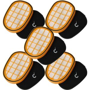 VHBW - 5x motor protection filter, 5x pre-motor filter for Philips SpeedPro Max Aqua FC6901 - vacuum filter set VHBW - 5x motor protection filter, 5x pre-motor filter for Philips SpeedPro Max Aqua FC6901 - vacuum filter set