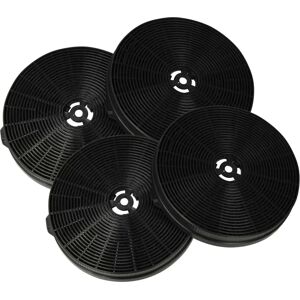 vhbw 4x activated carbon filter - compatible with Respekta CH66038-90WAM cooker hood - 17.5 cm Black vhbw 4x activated carbon filter - compatible with Respekta CH66038-90WAM cooker hood - 17.5 cm Black