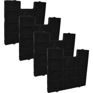 vhbw 4x Activated Carbon Filter for Domatix Vittoria 681 LX, 683 LX Cooker Hood vhbw 4x Activated Carbon Filter for Domatix Vittoria 681 LX, 683 LX Cooker Hood