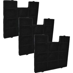 vhbw 3x Activated Carbon Filter for Zellmer A52260107 - Black - Cooker Hood vhbw 3x Activated Carbon Filter for Zellmer A52260107 - Black - Cooker Hood