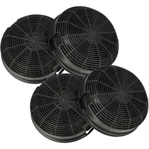 Vhbw - 4x Activated Carbon Filter for Cooker Hood - Black Vhbw - 4x Activated Carbon Filter for Cooker Hood - Black