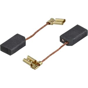 vhbw 2x Balais en carbone 5x10x17,5mm - Meuleuse d'angle vhbw 2x Balais en carbone 5x10x17,5mm - Meuleuse d'angle