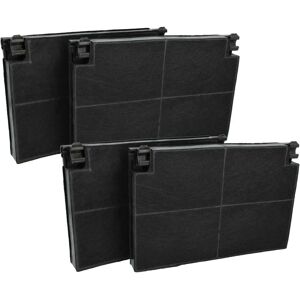 vhbw Zanker Activated Carbon Filter - 4 pcs - for Cooker Hoods vhbw Zanker Activated Carbon Filter - 4 pcs - for Cooker Hoods