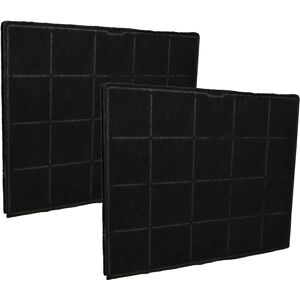 Vhbw 2x Activated Carbon Cooker Hood Filter - Black Vhbw 2x Activated Carbon Cooker Hood Filter - Black