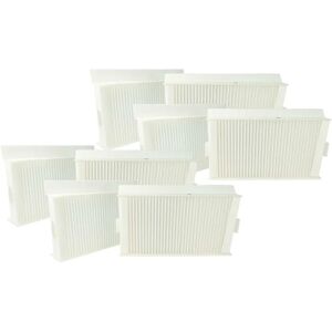 HWBW Zehnder ComfoD 180 Air Filters Pack of 8 - G4/F7 Filters - White HWBW Zehnder ComfoD 180 Air Filters Pack of 8 - G4/F7 Filters - White