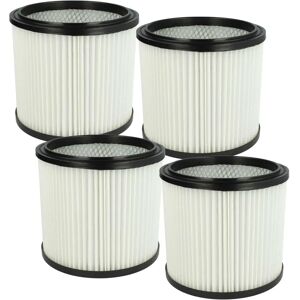 vhbw Shop-Vac Filter - 4 Pleated Cartridges - Black/White - Vacuum Filter vhbw Shop-Vac Filter - 4 Pleated Cartridges - Black/White - Vacuum Filter