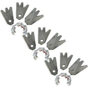 VHBW - 27x - 50 mm length - 7 mm bore - Lawn mower blade VHBW - 27x - 50 mm length - 7 mm bore - Lawn mower blade
