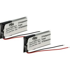 vhbw 2x Battery Replacement for JBL GSP051230 - Wireless Headset Headphones vhbw 2x Battery Replacement for JBL GSP051230 - Wireless Headset Headphones