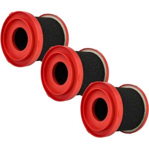 Vhbw 3x Wet Filter Replacement - Vacuum Cleaner - Foam/Plastic - Red/Black Vhbw 3x Wet Filter Replacement - Vacuum Cleaner - Foam/Plastic - Red/Black