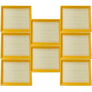 vhbw 8x Vacuum Cleaner Filter - HEPA Compatible with Lidl Parkside PPWD 30 A1 - Yellow/White - Vacuum Cleaner Filter vhbw 8x Vacuum Cleaner Filter - HEPA Compatible with Lidl Parkside PPWD 30 A1 - Yellow/White - Vacuum Cleaner Filter