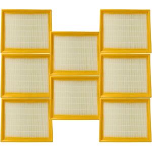 vhbw 8x Vacuum Cleaner Filter - HEPA Compatible with Lidl Parkside PPWD 30 A1 - Yellow/White - Vacuum Cleaner Filter vhbw 8x Vacuum Cleaner Filter - HEPA Compatible with Lidl Parkside PPWD 30 A1 - Yellow/White - Vacuum Cleaner Filter