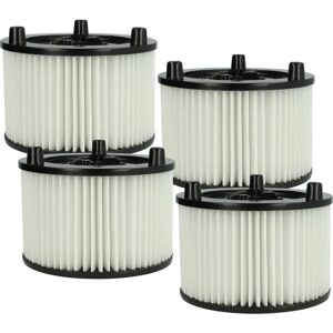 Bosch Vacuum Cleaner Filter - 4 Pack Pleated Replacement - White Bosch Vacuum Cleaner Filter - 4 Pack Pleated Replacement - White