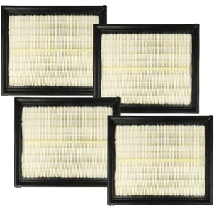 Set filtri aspirapolvere vhbw - 4x filtro principale nero/bianco - Ricambio Set filtri aspirapolvere vhbw - 4x filtro principale nero/bianco - Ricambio