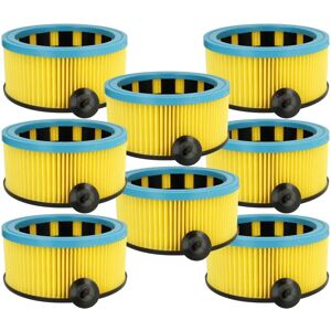 vhbw Metabo Vacuum Cleaner Pleated Filter Set - 8 pcs vhbw Metabo Vacuum Cleaner Pleated Filter Set - 8 pcs