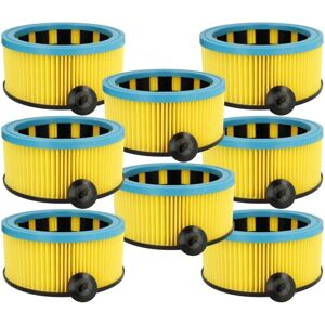 vhbw 8x Pleated Filter - Compatible with Starmix HS Series - Vacuum Cleaner Filter vhbw 8x Pleated Filter - Compatible with Starmix HS Series - Vacuum Cleaner Filter