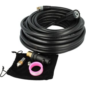 vhbw 15m High Pressure Hose - Compatible with Kärcher K 4 Premium Eco!ogic Home, 4 Premium Full Control, 4 Power Control Stairs - Pressure Washer vhbw 15m High Pressure Hose - Compatible with Kärcher K 4 Premium Eco!ogic Home, 4 Premium Full Control, 4 Power Control Stairs - Pressure Washer