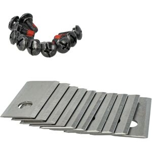 vhbw 30x Replacement Blades for Worx Lawn Mower - Silver Stainless Steel vhbw 30x Replacement Blades for Worx Lawn Mower - Silver Stainless Steel