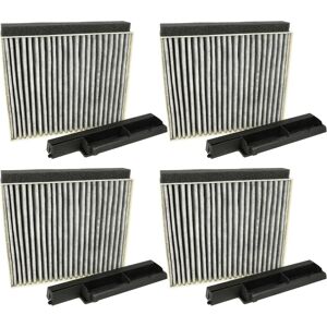 vhbw 4x Activated Carbon Filter - Compatible with Siemens LC97AFM50/01, LC97AFM50/02, LC97BHM50 - Odor & Grease Filter vhbw 4x Activated Carbon Filter - Compatible with Siemens LC97AFM50/01, LC97AFM50/02, LC97BHM50 - Odor & Grease Filter