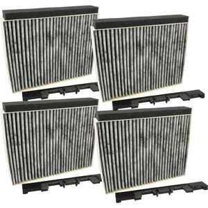 vhbw - 4x activated carbon filter compatible with Bosch DWQ96DM50B/01 cooker hood - Black/White/Grey vhbw - 4x activated carbon filter compatible with Bosch DWQ96DM50B/01 cooker hood - Black/White/Grey