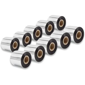 vhbw 10x Thermal Transfer Ribbon - Compatible with Zebra PAX Series - Smudge-proof - 60mm x 300m vhbw 10x Thermal Transfer Ribbon - Compatible with Zebra PAX Series - Smudge-proof - 60mm x 300m